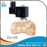 BONA Steam/Liquid Brass Solenoid Valve 1/2' 3/4" 1' thumbnail-1