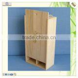 String Handle 2 Bottles Sliding Lid Wine Suitcase thumbnail-4