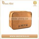 Green Field Washable Kraft Paper Fabric Makeup Cosmetic Bag thumbnail-6