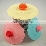 New Design Cartoon Shaped Silicone Cup Cover Cup Lid Waterproof Dust Resistant Cup Cover thumbnail-1