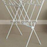 Free-standing and Foldable Magazine Rack