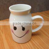Wholesale Cute Porcelain Big Milk Mug thumbnail-1