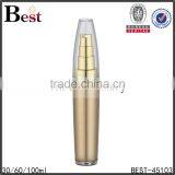 30ml 60ml 100ml China Hot Products Cosmetic Fancy Beautiful Gold Purple Airless Acrylic Lotion Bottle With UV Pump thumbnail-2