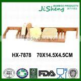 China Wholesales Bathware Bamboo Bathroom Towel Rack thumbnail-1