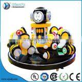 Kids Rides Arcade Games Carousel go Round Coin Operated Game Machine Four Seat Hornet Carousel Kids Ridding Machine thumbnail-1