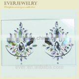 2017 Newest Body, Eye, Face Jewels Tattoo Sticker thumbnail-4