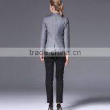 2016 Office Ladies Suits Slim Cut Ladies Tuxedo Pant Suit thumbnail-5