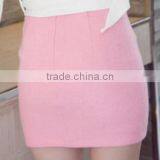 Holesale Ladies Red Spandex Elastic Chain Bottom Wrap Skirt thumbnail-4
