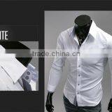 Slim Fit Shirt Men China Shirt Stock Wholesale Italian Design Man Shirts thumbnail-5