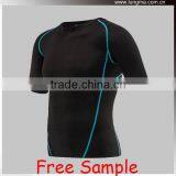 Women Lycra Rash Guard Nylon, Anti-UV Custom Logo Rashguard For Swimming and Surfing thumbnail-1