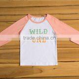 Boutique Baby Holiday Top Wholesale Toddlers Pettitop Fancy Cotton Long Sleeve Baby Clothes thumbnail-2