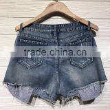 GZY Latest Summer High Waist Women Denim Shorts thumbnail-2