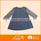 Children Wear Cotton Baby Denim Girl Dress thumbnail-2