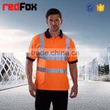 100% Polyester T-shirt Bicycle Safety Red T-shirts Polo Motorcycle Safety T-shirt thumbnail-3