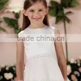 2 Pieces Cap Sleeve Baby Gown Beaded Children Fairy Dresses thumbnail-3