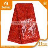 High Quality Embroidery French Lace Fabric FL1186-2 thumbnail-2