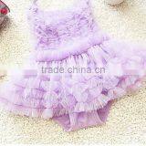 Hot Selling Swimwear Lace Little Girl Bikini Baby Girl Swimsuits /girls Shiny Swimsuit thumbnail-4