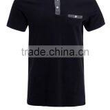 MGOO 100% Cotton Polo Shirts For Men Color Combination Collar Design Polo Shirt With Chest Pocket thumbnail-6