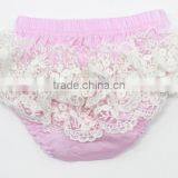 Cute Pink Childrens Toddlers Baby Underwear Girls Infant Diaper Covers Lace Kids Diaper Cover thumbnail-3