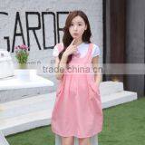 Zm51274a Good Quality Latest Two Pieces Women Pregnant Dress thumbnail-1