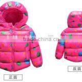 Factory Cheap Custom Latest Fashion Childern Winter Quilted Jackets thumbnail-6