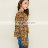 S32449W Children Clothing 2017 New Design Full Sleeves Girls Sweaters Teenager Pullovers Kids Knitting Shirts thumbnail-3