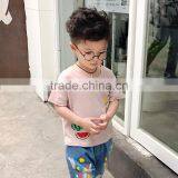 S17372A Latest Children Summer Clothes Boys Short Sleeve t Shirt thumbnail-2