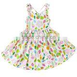 ShiJ Kids Girls Dress Floral Wholesale Children's Boutique Clothing thumbnail-4