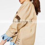 Buy Jackets Online Ladies Light Short Cotton Overshirt Military Jacket thumbnail-4