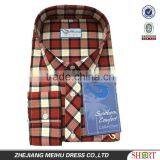 2016 High Quality Custom Men Big Check Flannel Shirt , Men Plaid Casual Shirt thumbnail-1