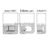 Silver Tone Toggle Catch Latch Suitcase Case Box Trunk Box thumbnail-3