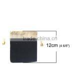 Velvet Jewelry Bags Drawstring Rectangle Black 12cm X9cm thumbnail-2