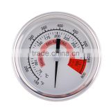 Stainless Steel Barbecue BBQ Pit Smoker Grill Thermometer Gauge Brand New