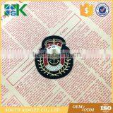 Military Gold Crown Boat Anchor Embroidered Iron On Patch Badge Applique thumbnail-2