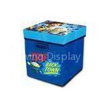 Custom Printed Trade Show Fabric Displays Supplies Square Dump Bin With Fiber Rods Frame thumbnail-1