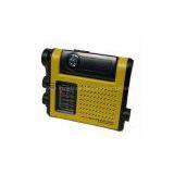 AM/FM/WB Weather Band Radio for Outdoor Camping/Hiking/Fishing
