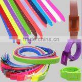 Fashion Color Silica Gel Belts