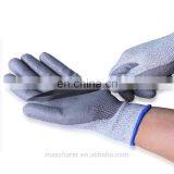 Construction Work Gloves Cutting Resistant PU Coated Safety Gloves thumbnail-3