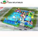 Inflatable Open Water Park Projects , Inflatable Mobile Water Park Equipment thumbnail-1