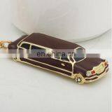 WHOLESALE FACTORY CTYSTAL CAR CHOCOLATE LIMO KEYCHAIN