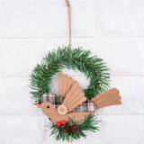 Owl Bird Design Door Christmas Wreath Decoration for Windows and Kid's Room Decoration thumbnail-2