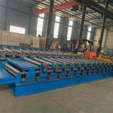 Floor Tile Double Layer Making Machine Steel Sheet Metal Roofing Rolls Forming Machine thumbnail-4