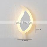 Wholesale Indoor Decoration Leaf Shape LED Modern Wall Lamp for Living Room thumbnail-3