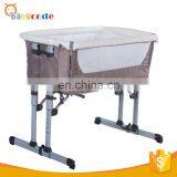 Hot Sale Adjustable Baby Crib Attached Adult Bed thumbnail-3