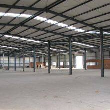 New Design Reliable Seismic Earthquake Prefabricated Light Steel Structure Muti Slope Workshop thumbnail-3