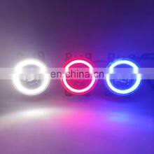 1 Pair 2 Functions Auto LED DRL Daytime Running Light Car Projector Fog Lamp Foglight For Subaru XV 2012-2018 thumbnail-5