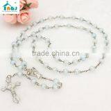 Plastic Rosary Bead Wholesale Cross Necklace thumbnail-6
