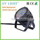Waterproof Dmx Control Led 54 3w Par Light