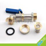 High Qaulity Garden Outdoor 3/4" Brass Ball Metal Control Valve Bibcock thumbnail-5