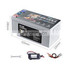 Deep Cycle Lithium Ion 12 Volt 200ah Lifepo4 12v Batteries for Solar System